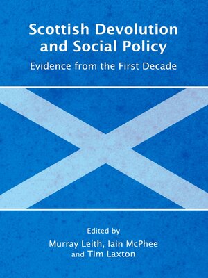 cover image of Scottish Devolution and Social Policy